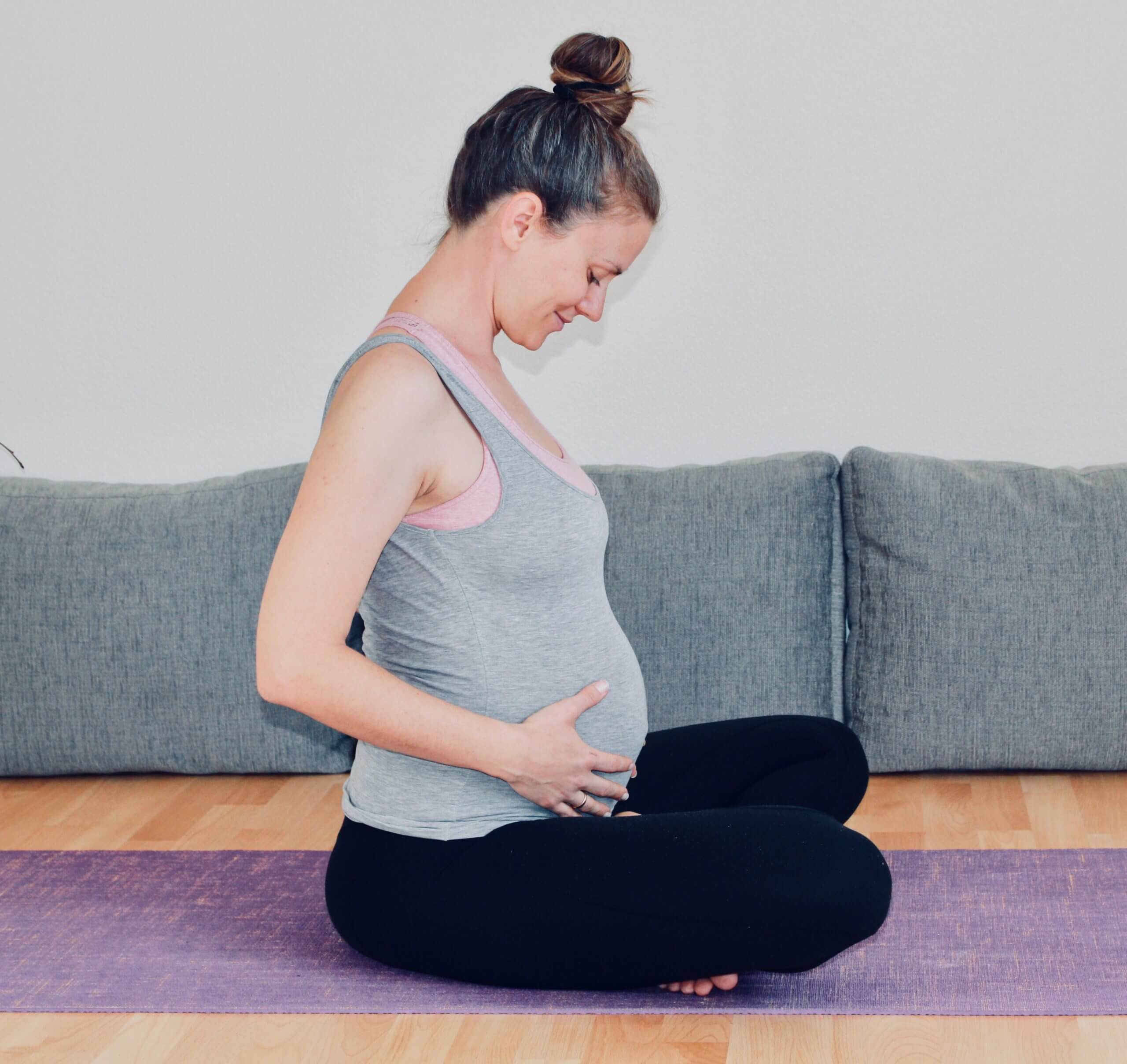 Schwangerschaftsyoga Online Kurs - Verbindung zum Baby
