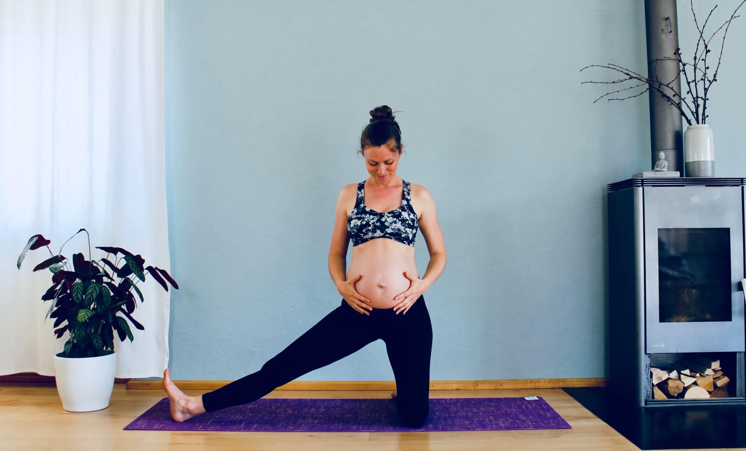 Online Yoga für Schwangere